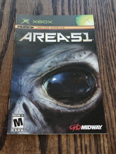 Area microsoft xbox game - area-51,