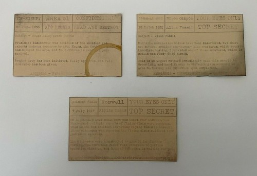 Roswell crash documents area - documents,